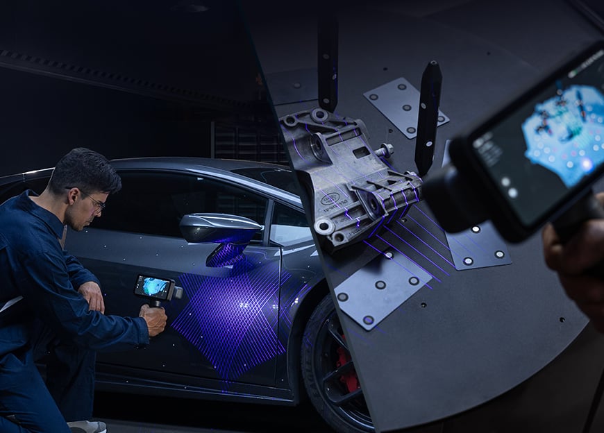 EinScan Rigil Laser HD Mode