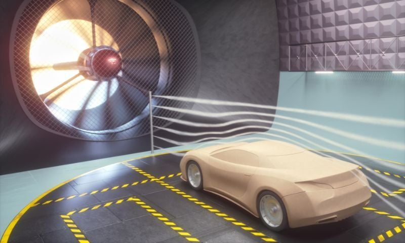 wind tunnel test