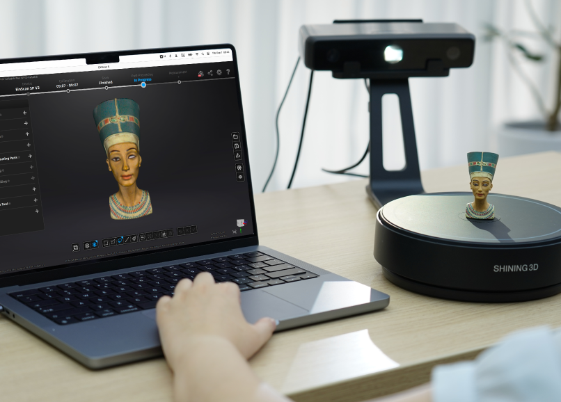 EinScan SE V2 Ease of Use Fast Scanning Speed
